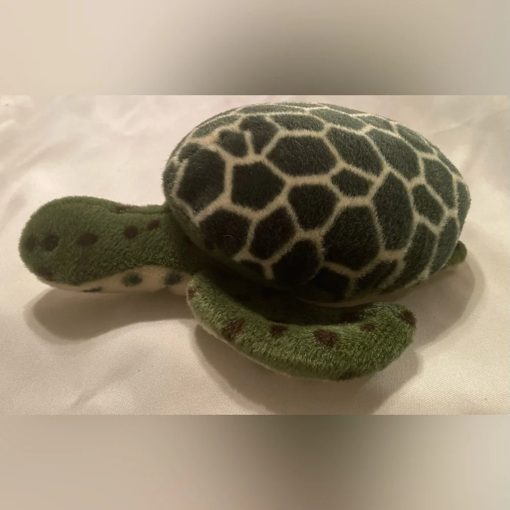 Vintage Retired National Parks Sea Turtle Plush Stuffed Animal 10” 1988